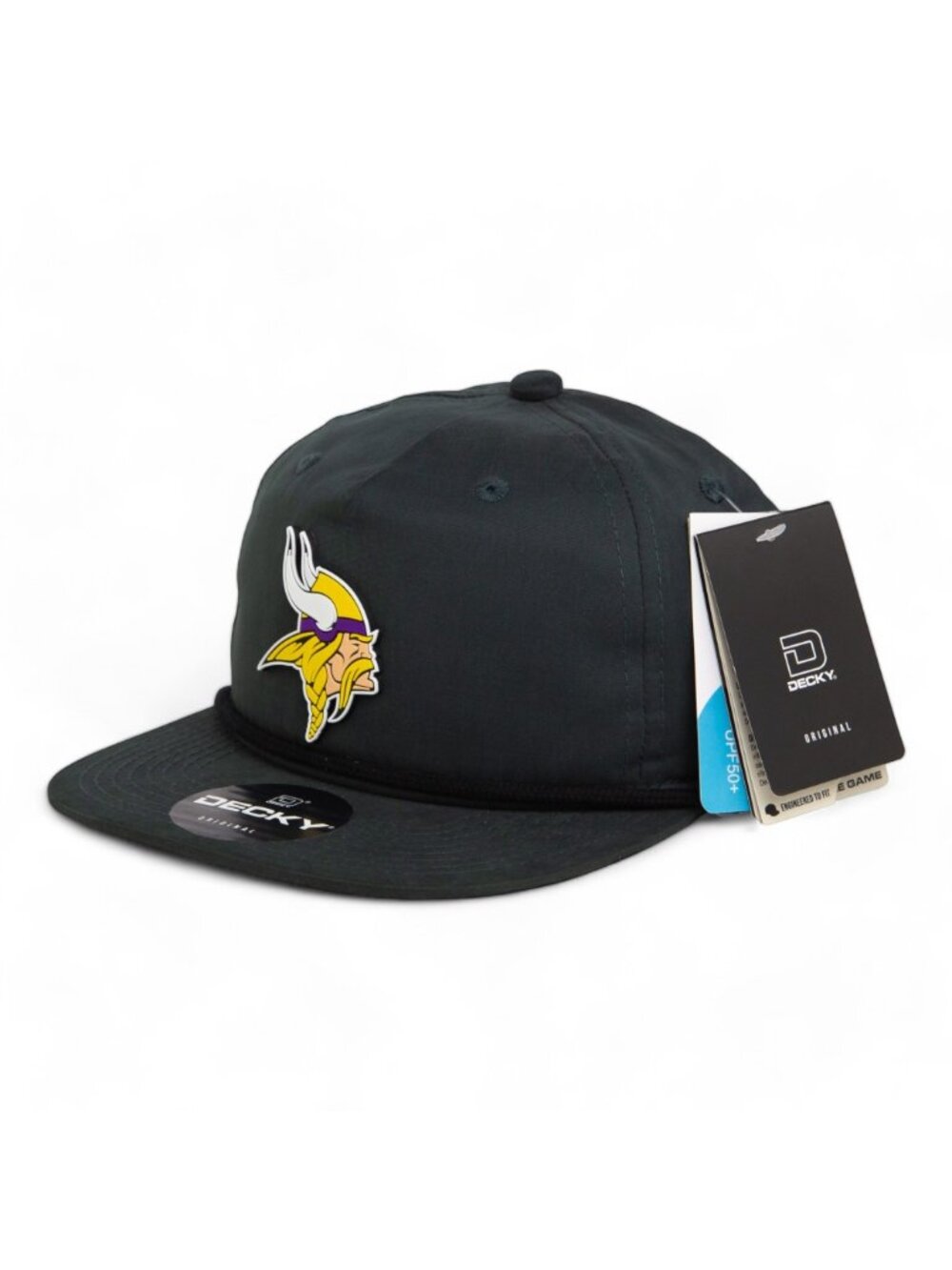 Minnesota Vikings 3D Classic Rope Hat- Charcoal/ Black
